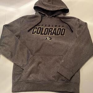 Y2K University of Colorado Buffalo’s, Dri Fit Sized Medium Sweatshirt